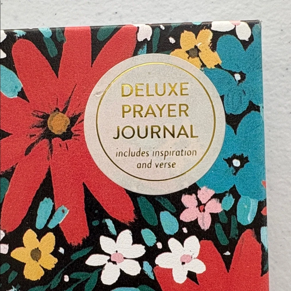 Deluxe Prayer Journal Spiral Bound with Stickers and Journaling Pages